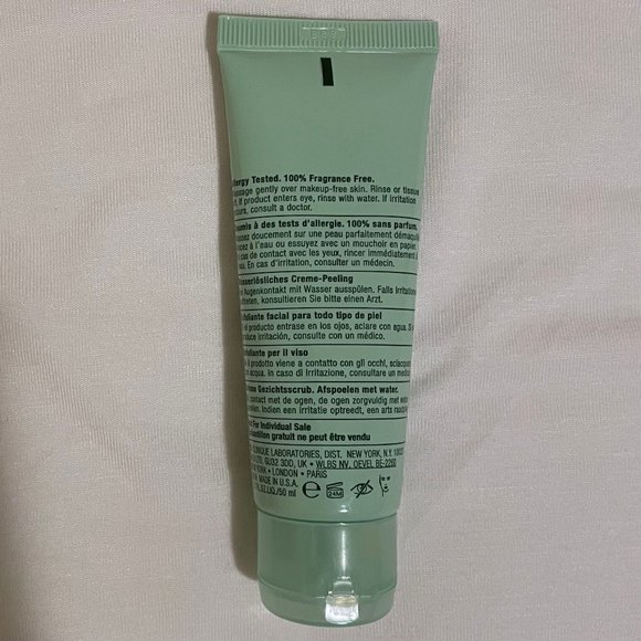 NWT Clinique 7 Day Face Scrub Cream Rinse-Off Formula - Picture 4 of 4